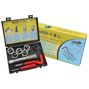m2 x 04 thread repair kit stainless steel helicoil insert 304 high-speed steel