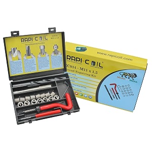 m11 x 15 thread repair kit stainless steel helicoil insert 304 high-speed steel