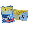 (M10 x 1.5) Thread Repair Kit Stainless Steel Helicoil Insert 304 High-Speed Steel