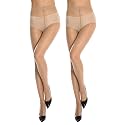 RAPID Superthin Transparent Full Length Pantyhose Stockings for Women and Girls
