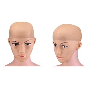 flexible breathable free-size hair mesh net cap for wig 2 pcs 15525