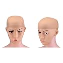Flexible Breathable Free-size Hair Mesh Net Cap for Wig 2 pcs (Skin Color)