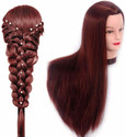 Rapidsflow Salon Practice Dummy Cosmetology Training Head / Dummy For Styling Practice With (Clamp Stand) Hair Extension
