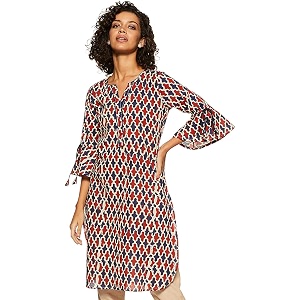 Rapsodia Womens Cotton Regular Kurta