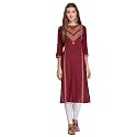 Rapsodia Women39s Cotton Regular Kurta
