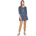 Rapsodia Womens Cotton Navy Blue Floral Printed