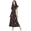 Rare London Women39s Polyester A-Line Maxi Casual