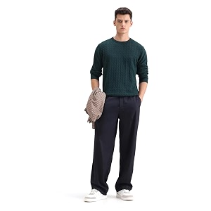 Rare Rabbit Baggy Plain Trouser
