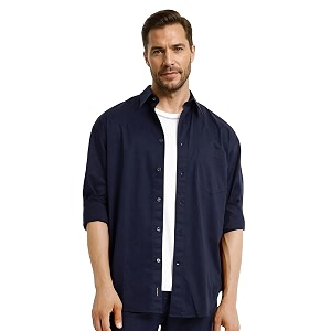 Rare Rabbit Boxy fit Plain Shirt
