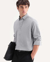 RARE RABBIT Men Regular Fit Solid Casual