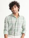 RARE RABBIT Men Slim Fit Checkered Casual