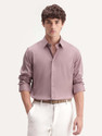 RARE RABBIT Men Solid Casual Pink Shirt