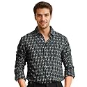 Rare Rabbit Regular fit Geometric Print Shirt
