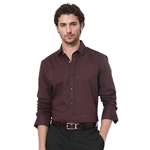 Rare Rabbit Regular fit Plain Shirt