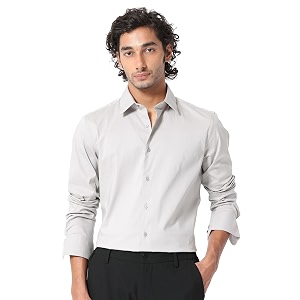 Rare Rabbit Regular fit Plain Shirt