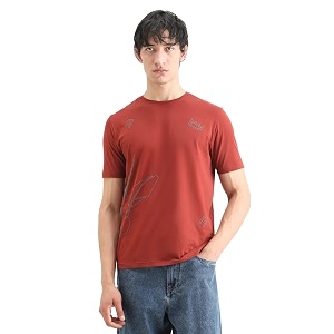 Rare Rabbit Regular fit Plain t-Shirt