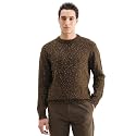 Rare Rabbit Regular fit Speckled Print Sweater