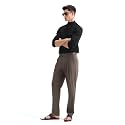 Rare Rabbit Relaxed fit Plain Trouser