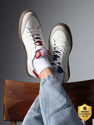 RARE RABBIT ROCCO WHITE PRIMARY Sneakers For