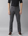 RARE RABBIT Slim Fit Men Grey Trousers