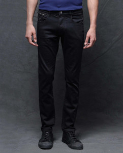 RARE RABBIT Slim Men Black Jeans
