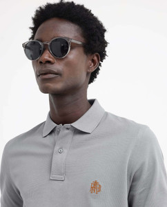RARE RABBIT Solid Men Polo Neck Grey