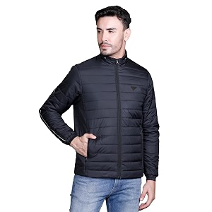 RARE TIMES Men Puffer Jacket Padded