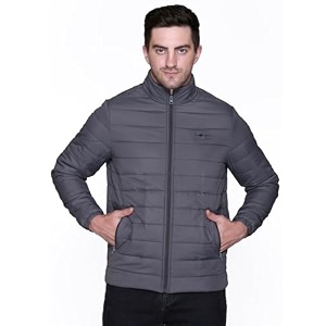 RARE TIMES Men Puffer Jacket Padded