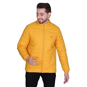 RARE TIMES Men Puffer Jacket Padded