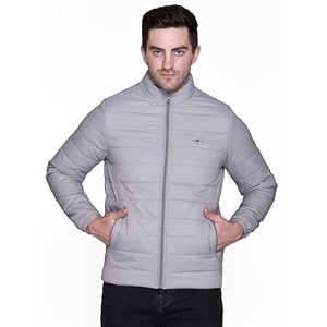 RARE TIMES Men Puffer Jacket Padded