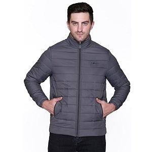 RARE TIMES Men Puffer Jacket Padded