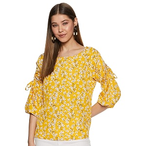 Rare Womens Floral Regular Fit Blouse