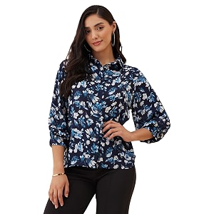 Rare Womens Floral Regular Fit Shirt