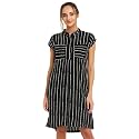 Rare Women39s Polyester A-Line Knee-Length Casual Dress