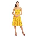 Rare Women39s Polyester A-Line Knee-Length Casual Dress