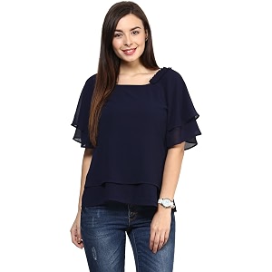 Rare Womens Solid Regular Fit Blouse