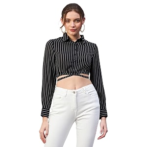 rare women39s striped slim fit blouse