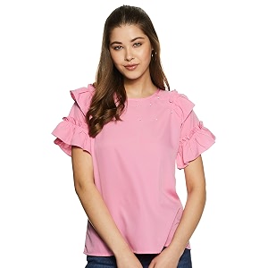 Rare Womens Solid Regular Fit Blouse