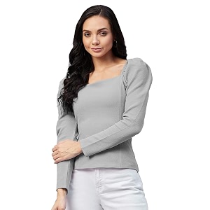 Rare Womens Solid Regular Fit Blouse