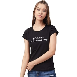 Rare Womens Solid Regular Fit T-Shirt