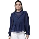Rare Women39s Solid Regular Fit Blouse