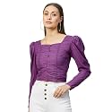 Rare Women39s Solid Regular Fit Blouse