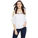 Rare Women39s Plain Regular fit Top EP2140C_White