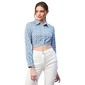 Rare Womens Striped Slim Fit Blouse