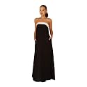 Rare Women Black Colour Maxi Solid Dress