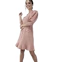 Rare Women39s Polyester A-Line Knee-Length Dress