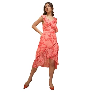 rare Women Midi Casual Dress
