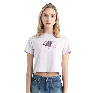 RAREISM Regular FIT Graphic Print T-Shirt