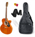 RareTOW SHINE ORANGE -001 Full Truss Rod Acoustic Guitar Linden Wood Rosewood Right Hand Orientation
