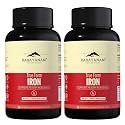 Rasayanam Iron Supplement for Women &amp; Men | Ferrous Bisglycinate with 4X Absorption | Vitamin C &amp; B-Complex | Easy Digestion, Boosts Hemoglobin &amp; Energy Pack of 2 (120 Tablets)